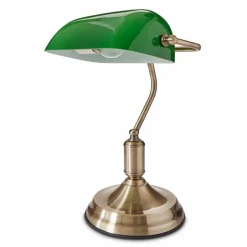 Tischlampen|IDEAL LUX Tischleuchte Lawyer TL1 Altmessing