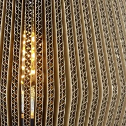 Tischlampen|Hell Tischleuchte Layer Braun