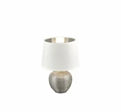 Tischlampen|Reality Leuchten Tischleuchte Luxor Silber