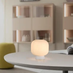 SCHÖNER WOHNEN-Kollektion Tischlampen-Tischleuchte Nami Weiß
