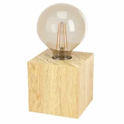 EGLO Tischlampen-Tischleuchte Prestwick 2 Braun