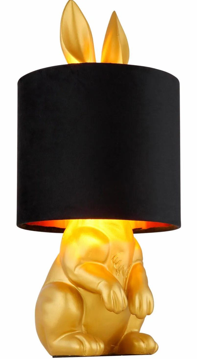 Globo Tischlampen-Tischleuchte Rabbit Gold
