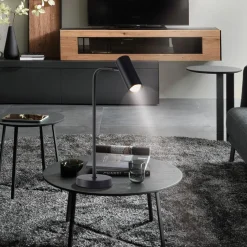 Tischlampen|SCHÖNER WOHNEN-Kollektion Tischleuchte Rik Schwarz