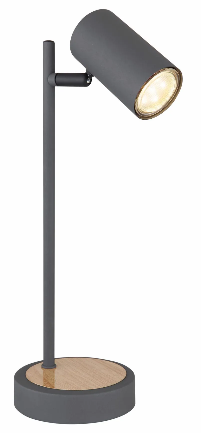 Tischlampen|Globo Tischleuchte Robby Graphit