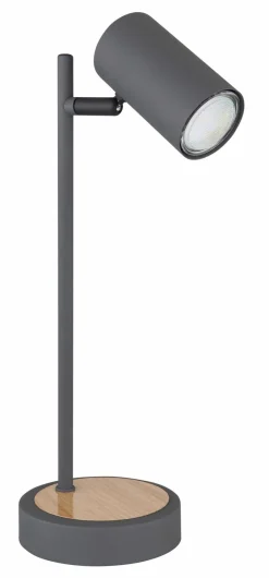 Tischlampen|Globo Tischleuchte Robby Graphit