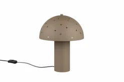 Reality Leuchten Tischlampen-Tischleuchte Seta Taupe