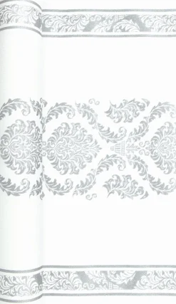 Tischwäsche|Tischwäsche| Tischläufer Elegant 490 x 40 cm Silber