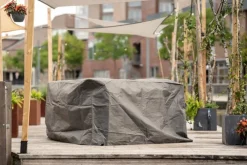 Schutzhüllen|Winza Outdoor Covers Tisch-Schutzhülle 150 x 95 x 185 cm Grau