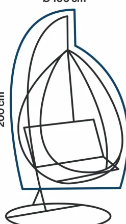 Tisch-Schutzhülle Für ovale Tische 100x200 cm<Winza Outdoor Covers Online