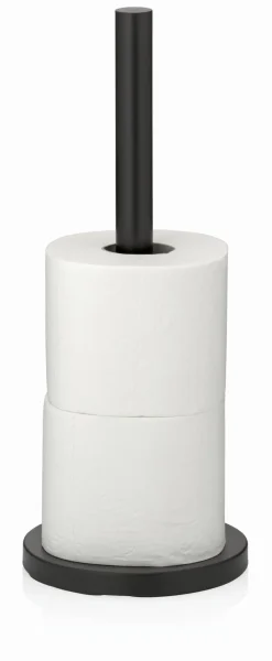 Kela Badzubehör-Toilettenpapierhalter Carta Schwarz
