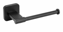 Badzubehör|WENKO Toilettenpapierhalter Porto Schwarz
