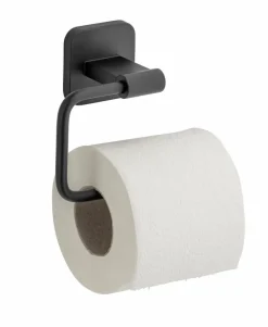 WENKO Badzubehör-Toilettenpapierhalter Porto Schwarz