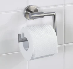 Badzubehör|WENKO Toilettenpapierhalter Bosio Silber