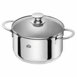 BSF Töpfe-Topfset Bordeaux 5tlg. Silber