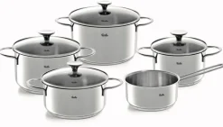 Töpfe|Fissler Topfset Copenhagen 5tlg. Silber