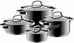 Töpfe|WMF Topfset Fusiontec Platinum 4tlg. Grau