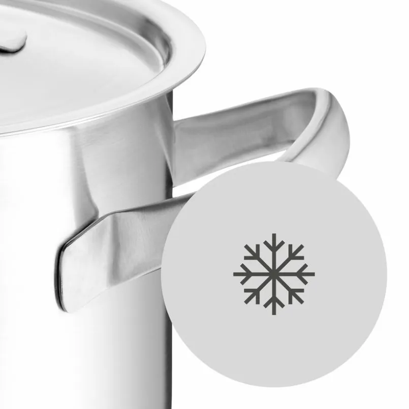 WMF Töpfe-Topfset Gourmet Plus 5tlg. Silber