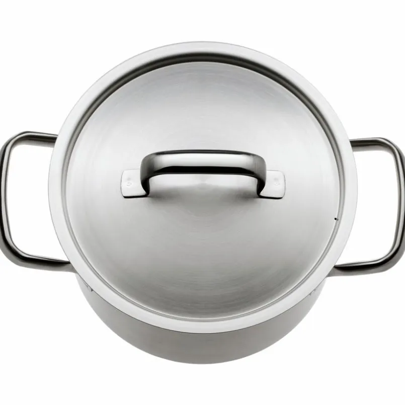 WMF Töpfe-Topfset Gourmet Plus 5tlg. Silber