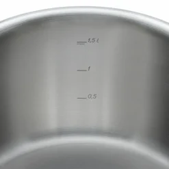 WMF Töpfe-Topfset Gourmet Plus 5tlg. Silber