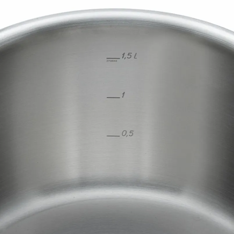 WMF Töpfe-Topfset Gourmet Plus 5tlg. Silber