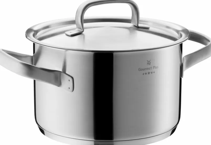 WMF Töpfe-Topfset Gourmet Plus 5tlg. Silber