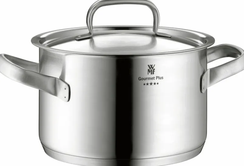 WMF Töpfe-Topfset Gourmet Plus 5tlg. Silber