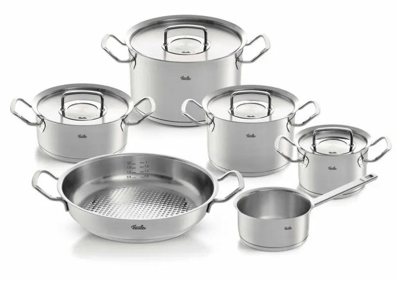 Fissler Töpfe-Topfset Profi Collection 6tlg. Silber