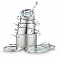 Töpfe|Fissler Topfset Profi Collection 5tlg. Silber
