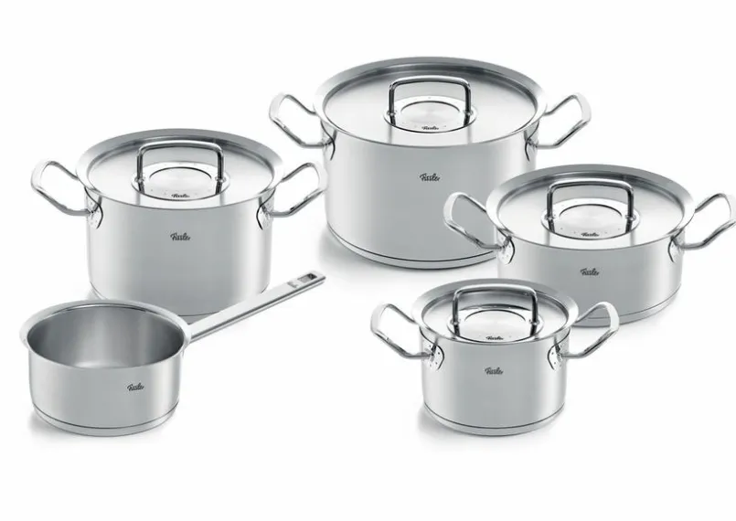 Töpfe|Fissler Topfset Profi Collection 5tlg. Silber