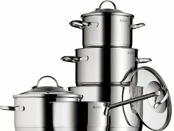 Töpfe|WMF Topfset Provence Plus 5tlg. Silber