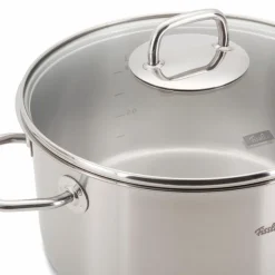 Töpfe|Fissler Topfset Viseo 5tlg. Silber