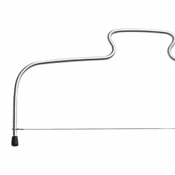 Kaiser Backzubehör-Tortenbodenschneider Patisserie 38 cm Silber