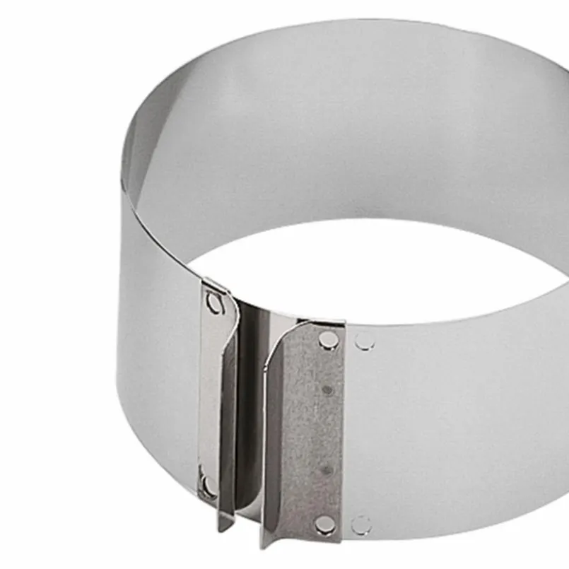Kaiser Backzubehör-Tortenring Patisserie 16,5-32 cm Silber