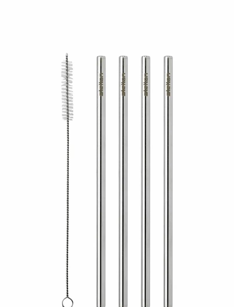 Trinkhalm 4tlg.<Stelton Clearance