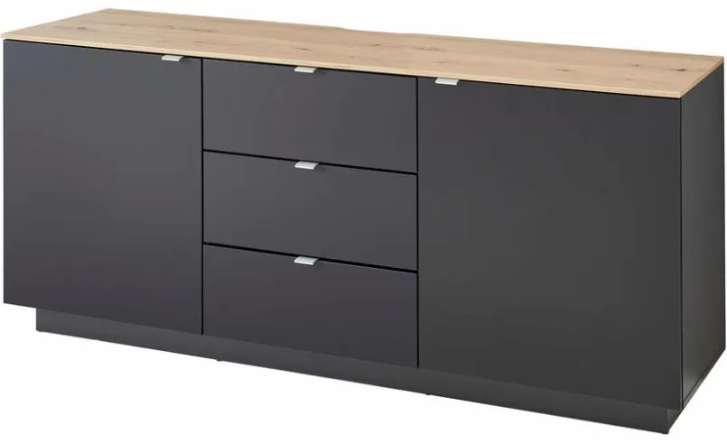 Innostyle Wohnwände & Tv-Lowboards-TV-Lowboard Core Schwarz