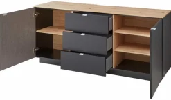 Innostyle Wohnwände & Tv-Lowboards-TV-Lowboard Core Schwarz