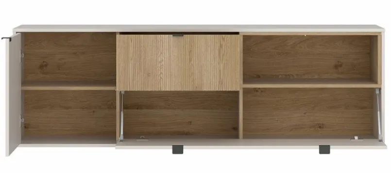 Wohnwände & Tv-Lowboards|Kommoden|Wójcik TV-Lowboard Samm Beige