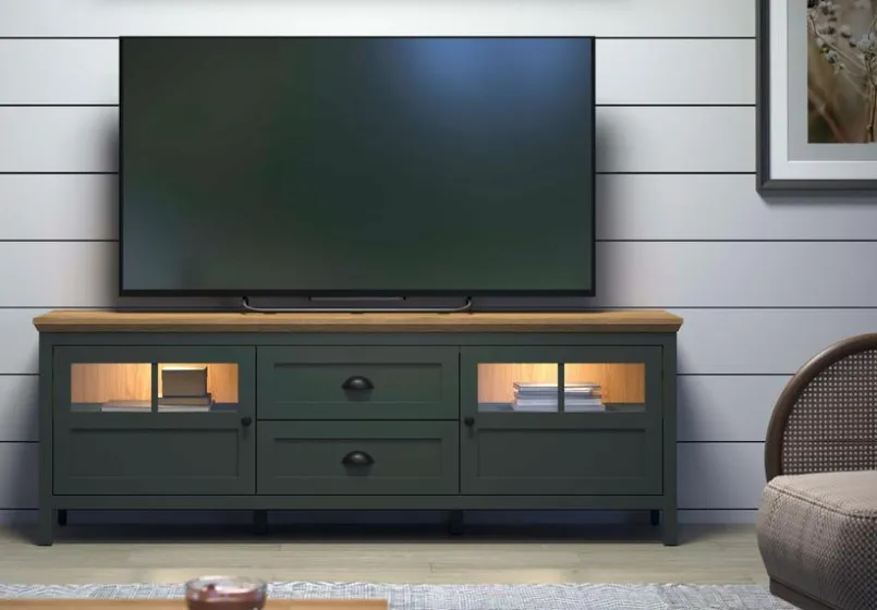 trendteam Kommoden|Wohnwände & Tv-Lowboards-TV-Lowboard Stanton Tannengrün