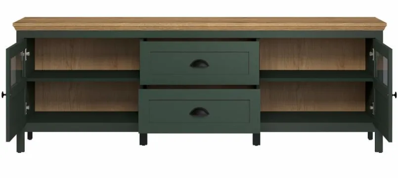 trendteam Kommoden|Wohnwände & Tv-Lowboards-TV-Lowboard Stanton Tannengrün