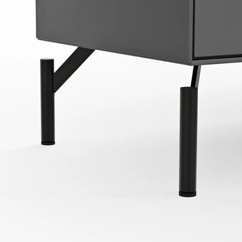 Wohnwände & Tv-Lowboards|Kommoden|RAUM.FREUNDE TV-Lowboard Edge Graphit