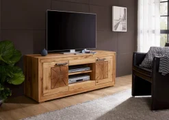 G+K Kommoden|Kommoden-TV-Lowboard Fort Worth Wildeiche