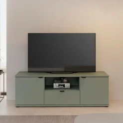 FORTE Wohnwände & Tv-Lowboards-TV-Lowboard Ganymede Salbei