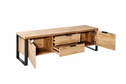Jahnke Kommoden|Wohnwände & Tv-Lowboards-TV-Lowboard Loop Eiche