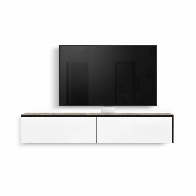 Munari Wohnwände & Tv-Lowboards-TV-Lowboard Moma Weiß