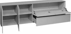Kommoden|Kommoden|Mäusbacher TV-Lowboard Monza Kreidegrau