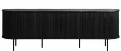 Kommoden|Kommoden-TV-Lowboard Nola Schwarz