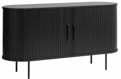 Kommoden|Kommoden-TV-Lowboard Nola Schwarz