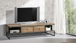 Wohnwände & Tv-Lowboards|WOLFMÖBEL TV-Lowboard Parquet Akazie