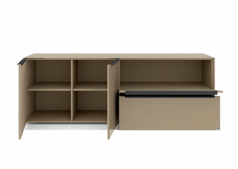set one by Musterring Kommoden-TV-Lowboard Reno Taupe
