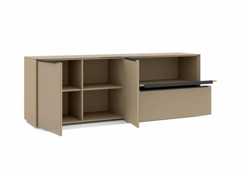 set one by Musterring Kommoden-TV-Lowboard Reno Taupe